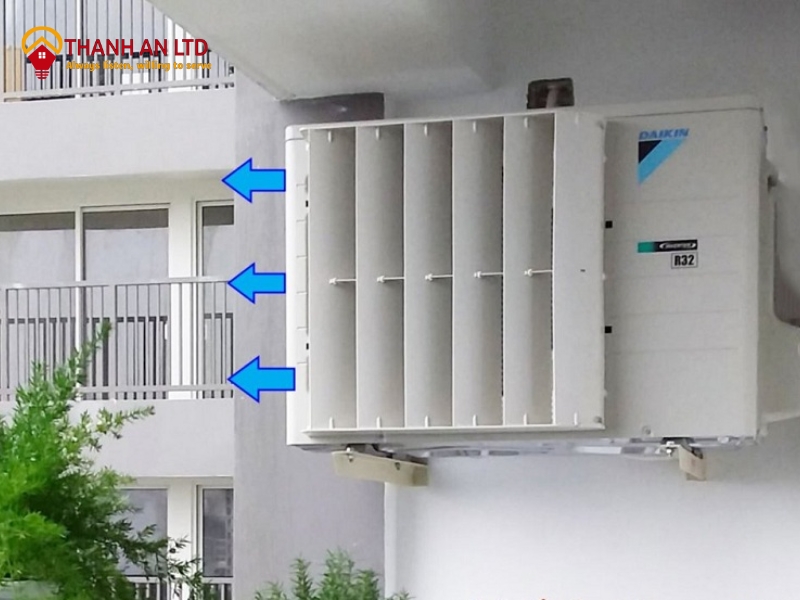 Lắp đặt dàn nóng Multi Daikin cho khu chung cư