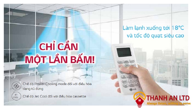 Khả Năng Làm Lạnh Nhanh Chóng