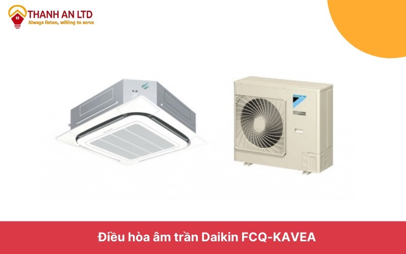 Điều Hòa âm Trần Daikin Fcq140kavea/rzq140lv1 46400btu