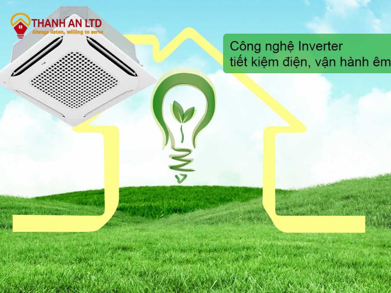 ZTNQ36GNLA0 được hãng LG trang bị công nghệ Inverter giảm chi phí tiền điện đáng kể.