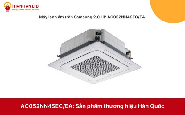 Máy lạnh âm trần Samsung AC052TN4DKC/EA