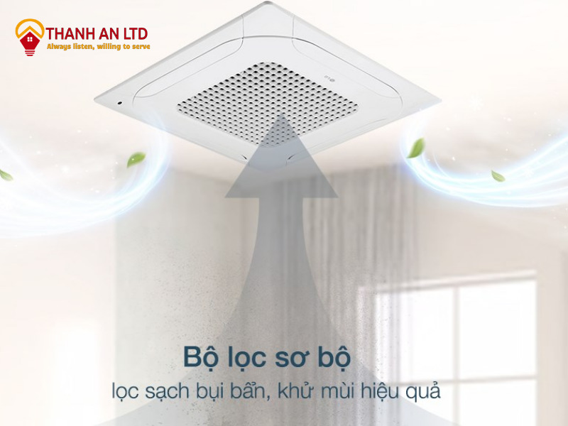 bộ lọc sơ bộ của máy lạnh LG