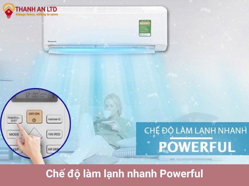 chế độ làm lạnh nhanh của daikin