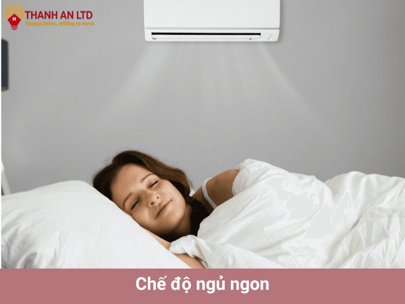 chế độ ngủ ngon máy lạnh treo tường Daikin FTF25XAV1V/RF25XAV1V