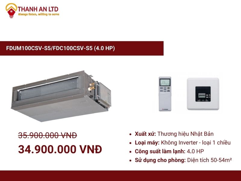 máy lạnh giấu trần multi misubishi heavy