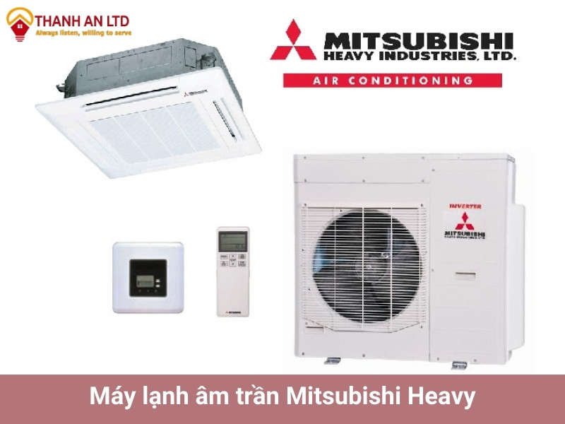 giá máy lạnh âm trần mitsubishi heavy