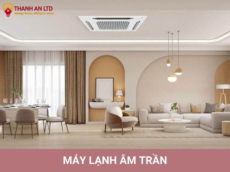 ưu nhược điểm máy lạnh âm trần