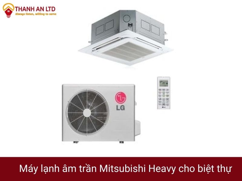 máy lạnh âm trần lg cho biệt thự