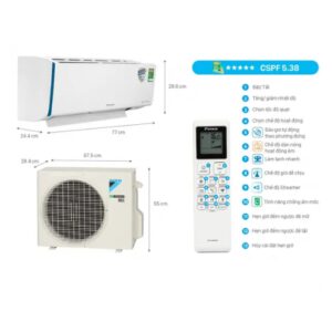 Máy lạnh Daikin Inverter 1.5 HP ATKF35XVMV Điện Máy Thành An