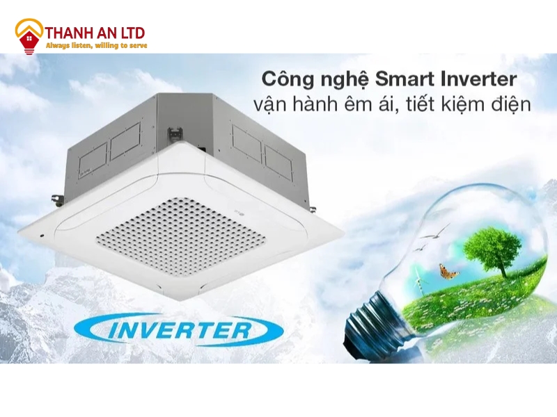 Tiết kiệm điện vượt trội với công nghệ Dual Inverter