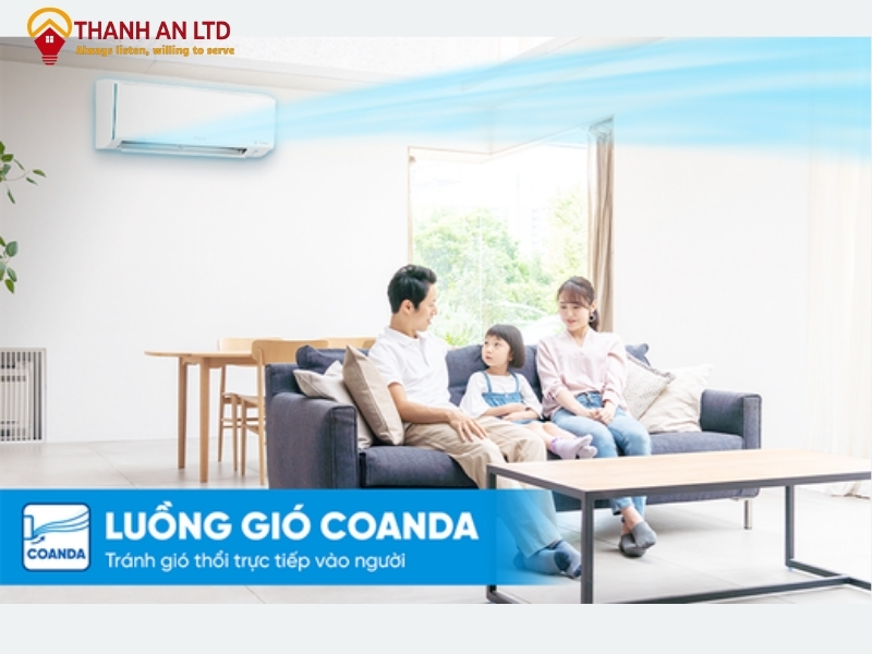 Luồng gió Coanda – giải pháp tối ưu cho không gian mát mẻ mà không gây khó chịu từ gió trực tiếp