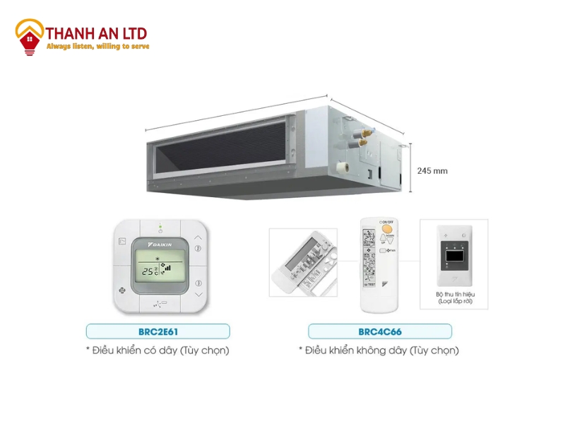 Điều khiển linh hoạt theo nhu cầu sử dụng