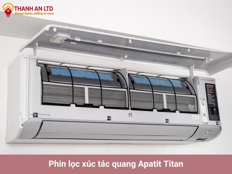 Phin lọc xúc tác quang Apatit Titan