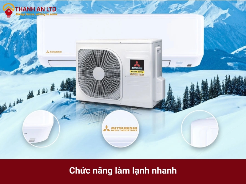 Máy Lạnh Treo Tường Mitsubishi Heavy 12.000btu SRK13YZP W5/SRC13YZP W5 Inverter