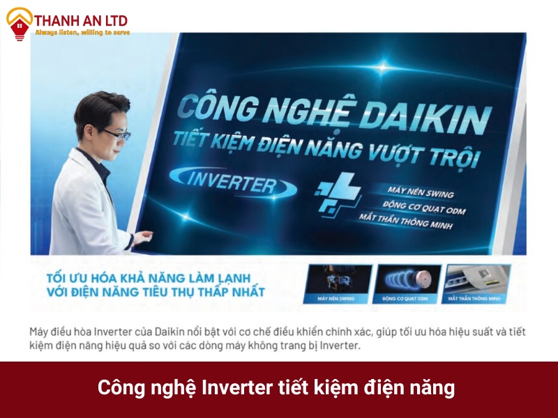 máy lạnh treo tường daikin 2.5hp FTKF60ZVMV/RKF60ZVMV inverter chính hãng