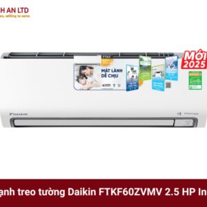máy lạnh treo tường daikin 2.5hp FTKF60ZVMV/RKF60ZVMV inverter