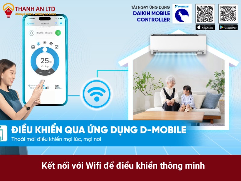 điều hòa treo tường daikin ftk71zvmv rkf71zvmv 3hp inverter